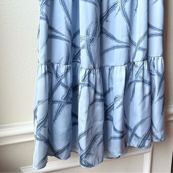 NWT EMILY MCCARTHY Blue Daphne PHEASANT PARTY Dress Sz S - Picture 8 of 16